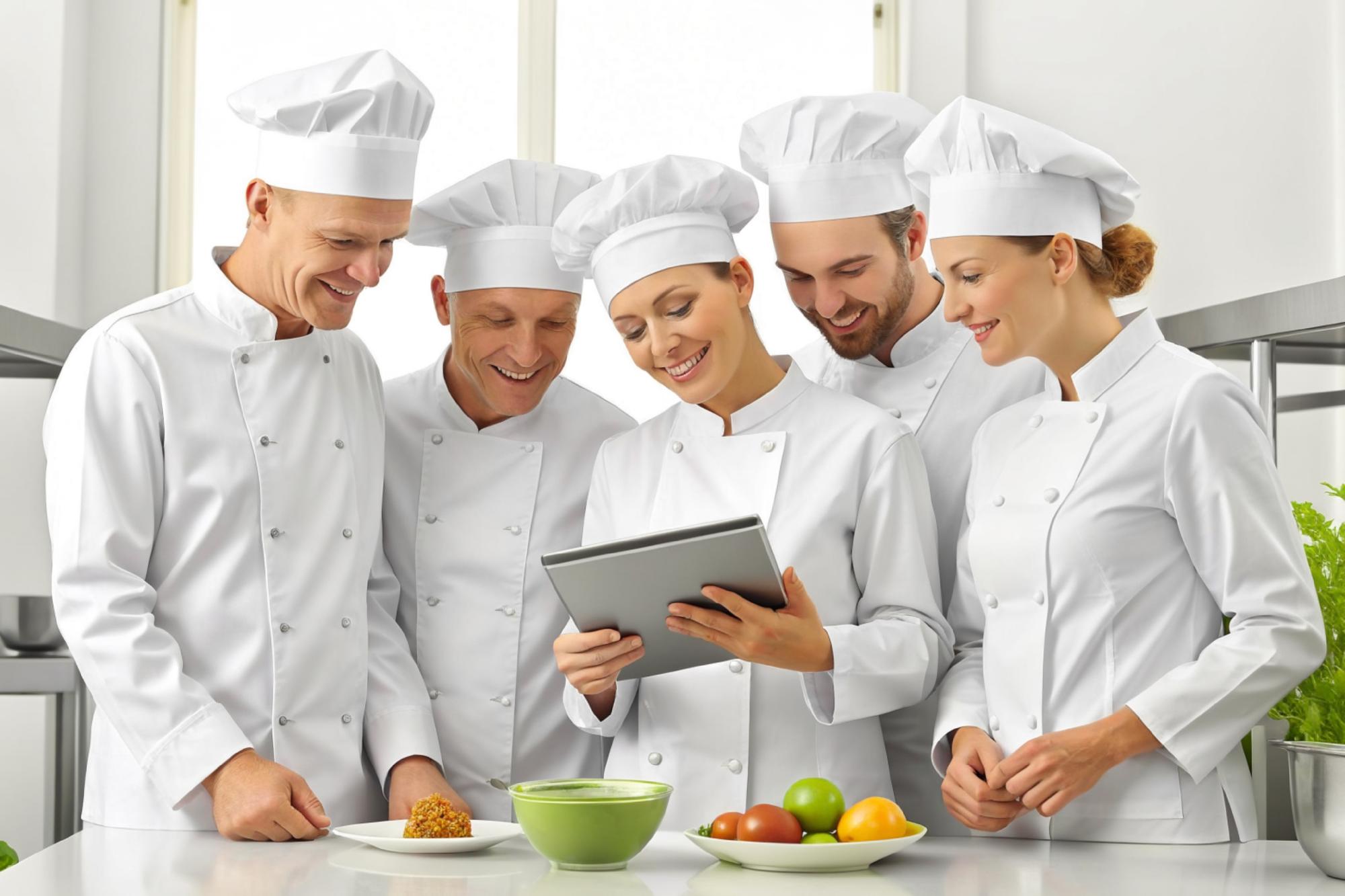 Workshop con studenti e chef